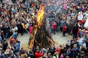 Bursa İneg&ouml;l baharı hıdrellez ateşiyle karşıladı