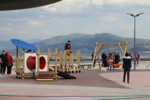 Bursa'da Mudanya sahili şekillenmeye başladı