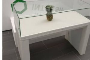 Şaka i&ccedil;in sergiye bırakılan ananas, sanat eseri diye cam vitrine alındı