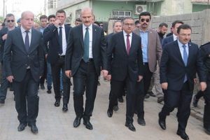 Bakan Soylu'dan taziye ziyareti