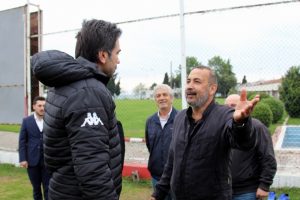 İsmail Uyanık'tan Samsunspor'a moral ziyareti