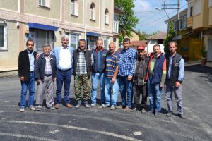 Bursa&nbsp;Yenişehir'de asfalt &ccedil;alışmaları s&uuml;r&uuml;yor