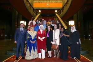 Emine Erdoğan Afrikalı ninni sanat&ccedil;ılarını kabul etti
