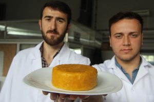 Bursa'da &ouml;ğrenciler doğal yollarla peynirin &ouml;mr&uuml;n&uuml; uzattı
