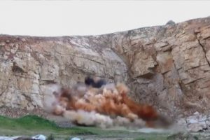 Tam 500 kilo patlayıcı imha edildi!