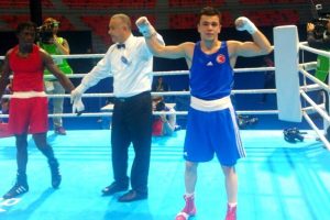 Hakan Doğan, Bak&uuml;'de &ccedil;eyrek finalde