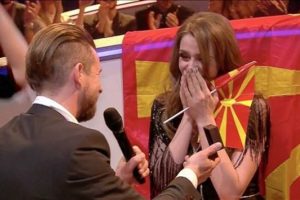 Eurovision yarışmasında evlenme teklifi