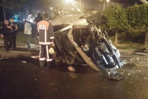 Başkentte zincirleme trafik kazası: 2 yaralı
