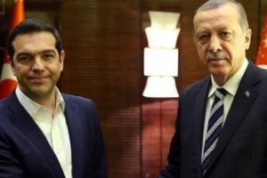 Erdoğan, Yunanistan Başbakanı &Ccedil;ipras ile g&ouml;r&uuml;şt&uuml;!