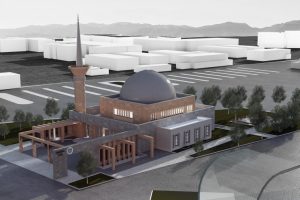 Bursa terminalindeki camide inşaat y&uuml;kseliyor