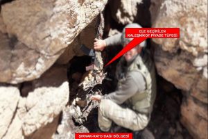 PKK'nın silah depoları ele ge&ccedil;irildi