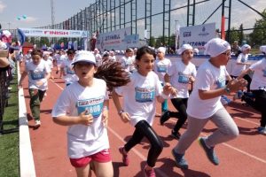 İstanbul &Ccedil;ocuk Maratonu renkli g&ouml;r&uuml;nt&uuml;lere sahne oldu