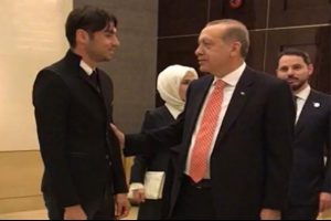Burak Yılmaz'dan Erdoğan'a ziyaret