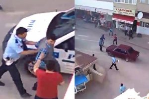 Trafik kazası meydan kavgasına d&ouml;nd&uuml;