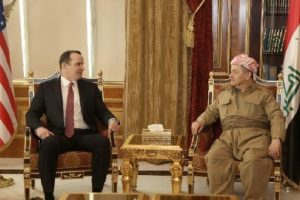 McGurk, Barzani'yi ziyaret etti