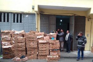 Tarihi ge&ccedil;miş 8,5 ton beyaz ete el konuldu