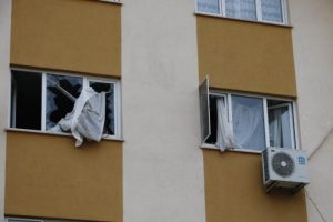 TOKİ konutlarında patlama meydana geldi