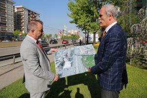 Bursa'da Yıldırım'ın iki yakası viyad&uuml;kle bağlanıyor