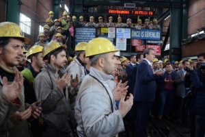 Maden faciasında hayatını kaybedenler anıldı