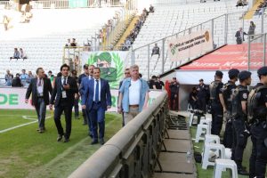 Bursa emniyetinden Bursaspor - Beşiktaş ma&ccedil;ı a&ccedil;ıklaması