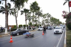 Motosiklet kazası: 1 &ouml;l&uuml;, 1 yaralı