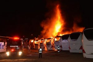 Bursa'da 6 otob&uuml;s&uuml;n k&uuml;l olmuştu, bilirkişi devreye girdi