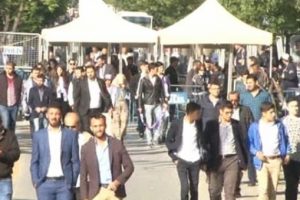 AK Partililer Ankara Arena'ya akın etti
