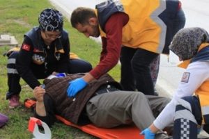 KPSS'ye giderken kaza yaptılar