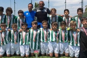 Bursaspor'un minikleri zirvede