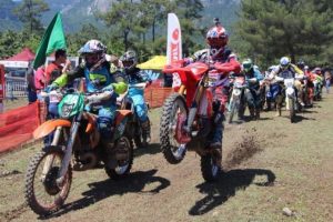 T&uuml;rkiye Enduro Şampiyonası 2'nci ayak yarışı tamamlandı