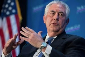 Tillerson: "T&uuml;rk B&uuml;y&uuml;kel&ccedil;iği &ouml;n&uuml;nde &ccedil;ıkan kavga kabul edilemez"