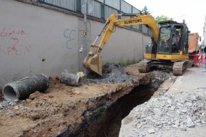 İstanbul'da altyapı &ccedil;alışmalarında g&ouml;&ccedil;&uuml;k: 1 yaralı