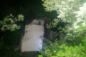 U&ccedil;uruma yuvarlanmış otomobilde &ouml;l&uuml; halde bulundular