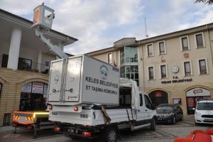 Bursa Keles Belediyesinin ara&ccedil; filosu g&uuml;&ccedil;lendi