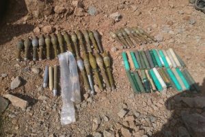 Hakkari'de PKK'ya ait m&uuml;himmat ele ge&ccedil;irildi