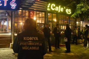 Konya'da kafelere asayiş uygulaması