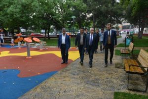 Bursa Konak Parkı ve Koşu Yolu yenilendi