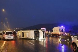 Başkentte zincirleme trafik kazası: 7 yaralı
