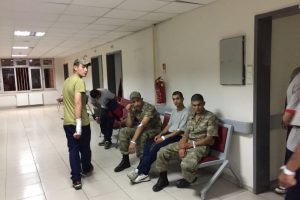 Hastaneye kaldırılan askerlere ilişkin a&ccedil;ıklama