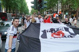 Almanya'da Beşiktaş coşkusu