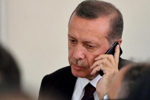 Cumhurbaşkanı Erdoğan'dan taziye telefonu