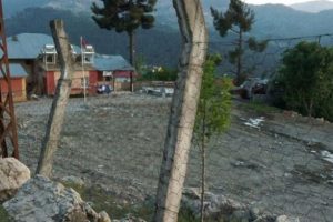 Aladağ'daki o yurt ge&ccedil;en hafta yıkılmış