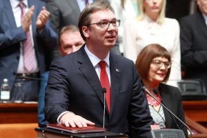 Sırbistan'ın yeni cumhurbaşkanı Vucic g&ouml;revi devraldı