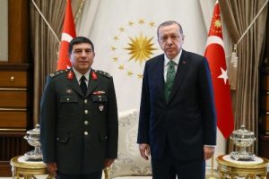 Cumhurbaşkanı Erdoğan, AYİM Başkanı Arslan'ı kabul etti