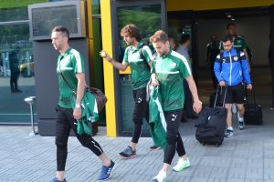 Bursaspor kafilesi Ordu'da