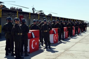 T&ouml;rene bakanlar ve genelkurmay başkanı da katıldı
