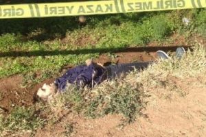 O hainin cesedi yol kenarında bulundu