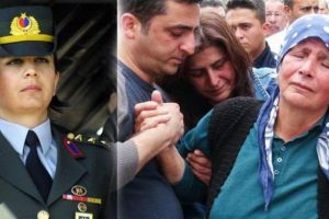 Şehit Yarbay Song&uuml;l Yakut'un cenazesi helallik i&ccedil;in babaocağına getirildi