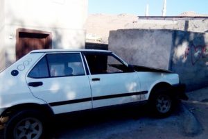 &Ccedil;arptığı &ccedil;ocukları hastaneye g&ouml;t&uuml;r&uuml;rken yine kaza yaptı