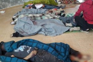 Yola d&ouml;şenen patlayıcı infilak etti: 15 &ouml;l&uuml;
